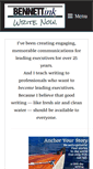 Mobile Screenshot of bennettink.com